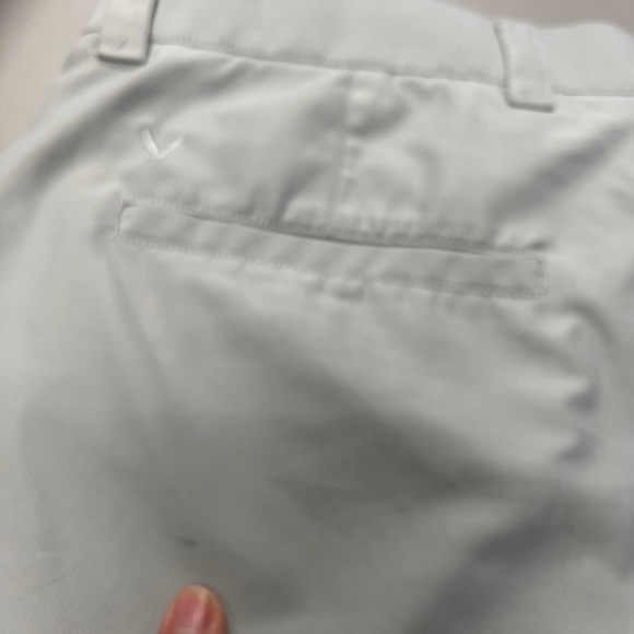 Calloway Golf Shorts Gray Flat front Shorts Mens 34 X 10’ Inseam - Picture 4 of 9